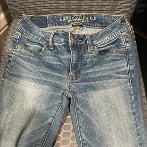 American Eagle Outfitters Blue Skinny Jeans